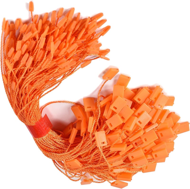 MGTECH 3000Pcs 7 Inch Hang Tag Strings, Retail Price Hang Tag String Fasteners, Orange - Image 1